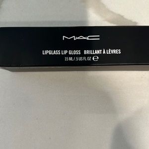 MAC cosmetics lipglass lip gloss clear